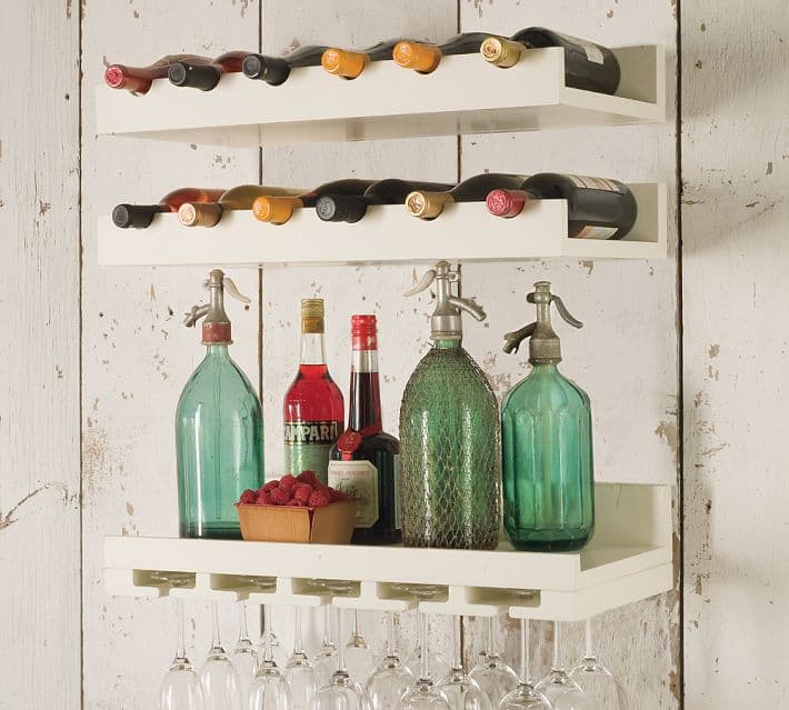 Wall bar for small spaces