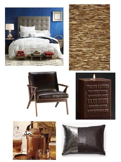 Luxe Leather Spring Home Trend 2013