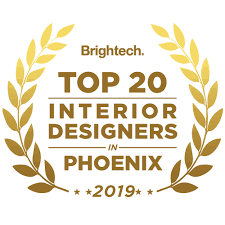 Brightech's Top 20 Interior Designers in Phoenix Badge
